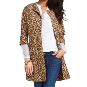 CAbi Animal Print Estate Jacket XS